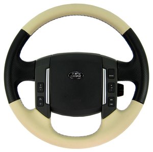 Range Rover SPORT retrimmed steering wheel- Ivory napa leather / perforated grip Preview